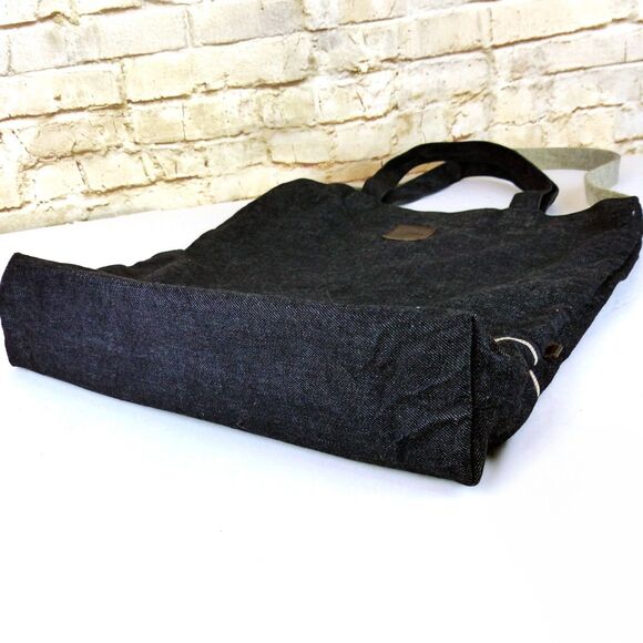 Flying Horse London Selvedge Indigo Denim Tote Bag Liberty Fairs NWT Workwear - Picture 11 of 15